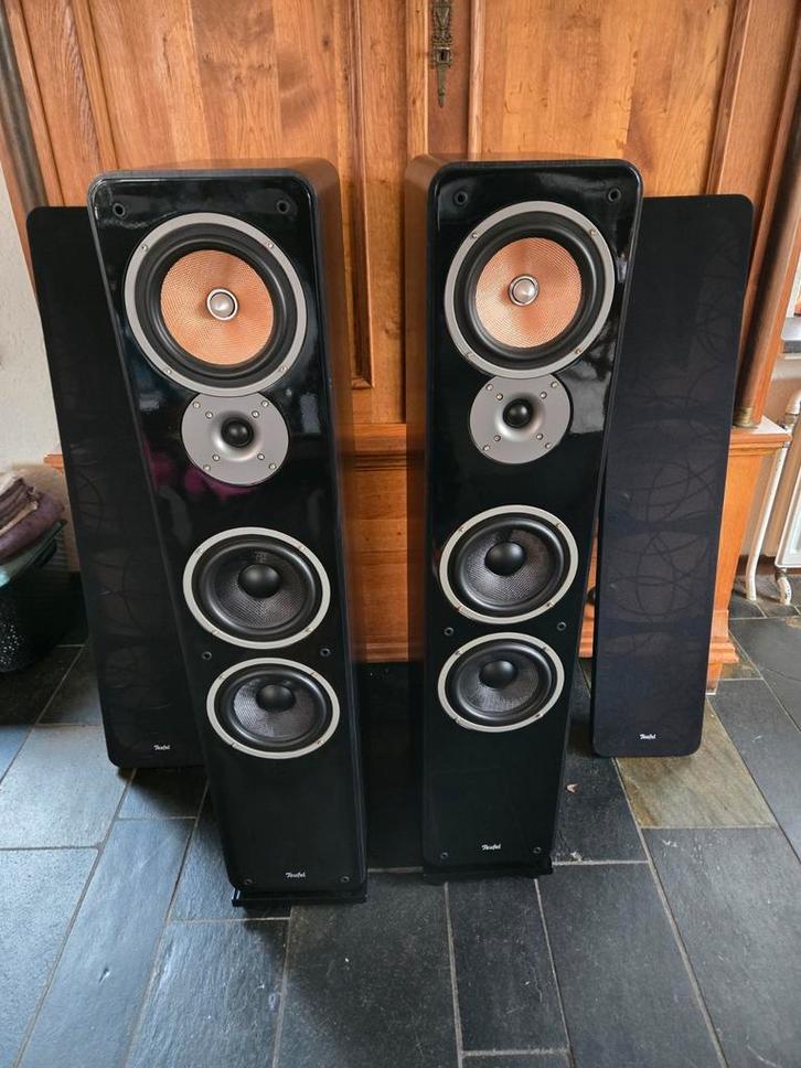 Teufel Ultima 40 Mk2 - Top speakers!, Audio, Tv en Foto, Luidsprekers, Gebruikt, Front, Rear of Stereo speakers, 120 watt of meer