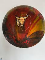 Wandbord met hand gebracht geschilderd, Ophalen of Verzenden