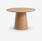 Ronde eettafel 120 cm Jysk eiken, Ophalen of Verzenden, Zo goed als nieuw, Rond, 100 tot 150 cm