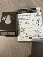 Stampin' Up Snowman Season + Pons, Ophalen of Verzenden, Gebruikt, Overige typen