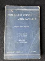 Liedjesboek (vintage) “Kun je nog zingen”, Ophalen of Verzenden, Gelezen, Algemeen, Meerdere auteurs