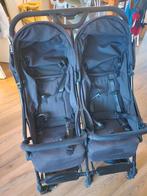 Baninni Duobuggy Zwart - Tweelingwagen, Kinderen en Baby's, Gebruikt, Duowagen, Ophalen of Verzenden, Kinderwagen