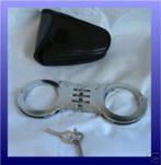 handboeien politie stijl. schanier, lips, Ophalen of Verzenden, Marechaussee, Nederland, Overige typen