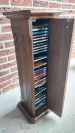 cd kast, Huis en Inrichting, Minder dan 25 discs, Gebruikt, Cd's, Hout