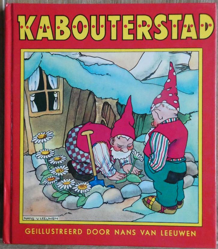 Kabouterstad - Clinge  Doorenbos / Nans van Leeuwen, Boeken, Kinderboeken | Kleuters, Zo goed als nieuw, Fictie algemeen, 4 jaar
