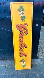 Grolsch reclamebord  1.1/2 mtr lang origineel, Verzamelen, Ophalen of Verzenden, Zo goed als nieuw, Reclamebord