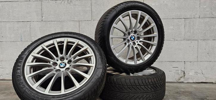 18" BMW 619 G30 G31 5-serie org velgen winterbanden 7mm TPMS, Auto-onderdelen, Banden en Velgen, Banden en Velgen, Winterbanden