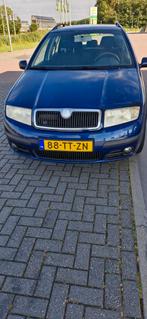 Skoda Fabia 1.9 TDI Combi 74KW 2007 Blauw, Auto's, Skoda, Voorwielaandrijving, 4 cilinders, Blauw, Origineel Nederlands