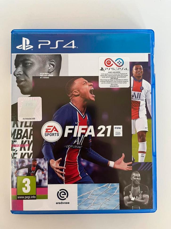 FIFA 21, Spelcomputers en Games, Games | Sony PlayStation 4, Zo goed als nieuw, Sport, 3 spelers of meer, Vanaf 3 jaar, Online