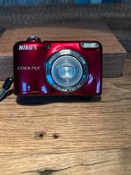 Nikon Coolpix L31 16.1 megapixels digitale camera Rood, ., Ophalen of Verzenden, Zo goed als nieuw, .