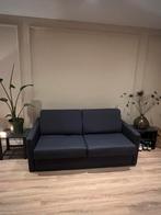Slaapbank ZitMaxx donkerblauw, Ophalen of Verzenden, Zo goed als nieuw
