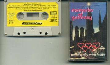 Memories Of Germany Munich City With Heart 17 nrs cassette beschikbaar voor biedingen