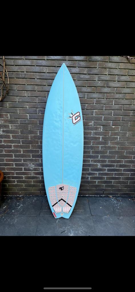 5'8" Clayton Bonzer surfboard, Watersport en Boten, Golfsurfen, Zo goed als nieuw, Ophalen