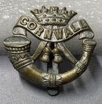 British Army Duke of Cornwall’s Light Infantry cap badge WW1, Verzamelen, Militaria | Algemeen, Ophalen of Verzenden, Landmacht