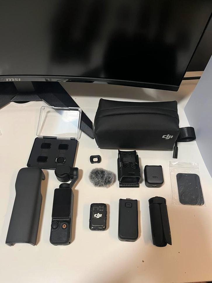 DJI OSMO POCKET 3 Creator Combo + ND FILTERS, Houder, SDcard, Audio, Tv en Foto, Actiecamera's, Nieuw, Overige merken, Ophalen