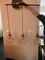 Mooie rosé kleurige hanglamp, Ophalen, Zo goed als nieuw