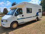Fiat ducato 2006 enkele bedden airco woongedeelte, Bedrijf, Half-integraal