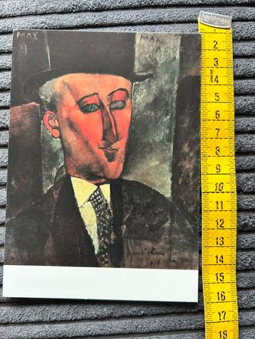 341. Kunstkaart Amedeo Modigliani beschikbaar voor biedingen