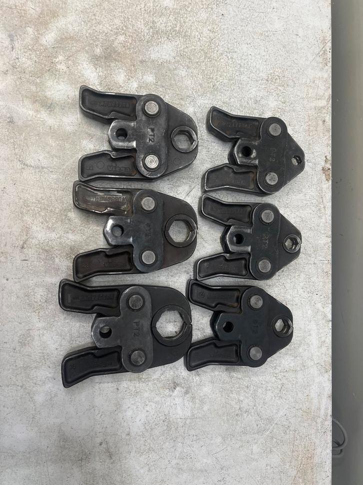 Viega Persbekken set 6 stuks, Doe-het-zelf en Verbouw, Plinten en Afwerking, Gebruikt, Ophalen of Verzenden