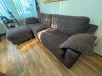 Bankstel + hocker, Ophalen, 250 tot 300 cm, Zo goed als nieuw, Modern