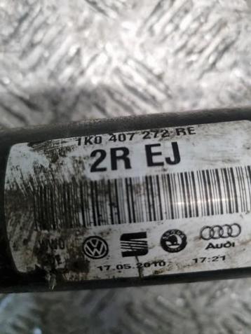AANDRIJFAS RECHTS VOOR Golf VI (5K1) (1k0407272re) beschikbaar voor biedingen