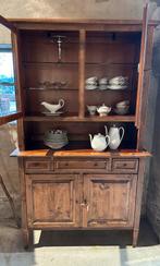 Brocante buffetkast - servieskast - hout - landelijk, Ophalen