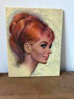 zeldzaam vintage print op kunststof plaat van Lou Shabner, Ophalen of Verzenden