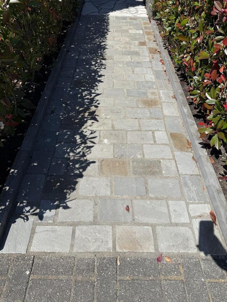 rustieke kasseien Kandla Grey 20x14x5/7 cm gekapt € 42,95 m2, Tuin en Terras, Tegels en Klinkers, Nieuw, Klinkers, Natuursteen