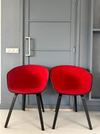 4 HAY About A Chair AAC22 half gestoffeerde design stoelen, Huis en Inrichting, Stoelen, Vijf, Zes of meer stoelen, Hout, Ophalen of Verzenden
