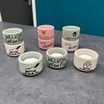 Theelichthouder met Tekst of Afbeelding sinterklaas en meer, Ophalen of Verzenden, Nieuw