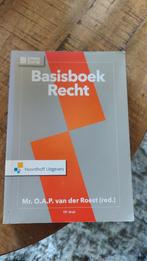 Basisboek Recht, Ophalen of Verzenden, Nieuw