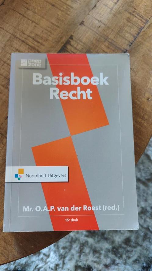 Basisboek Recht, Boeken, Wetenschap, Nieuw, Ophalen of Verzenden
