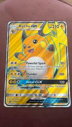 Raichu GX Jumbo, Hobby en Vrije tijd, Verzamelkaartspellen | Pokémon, Ophalen of Verzenden, Zo goed als nieuw