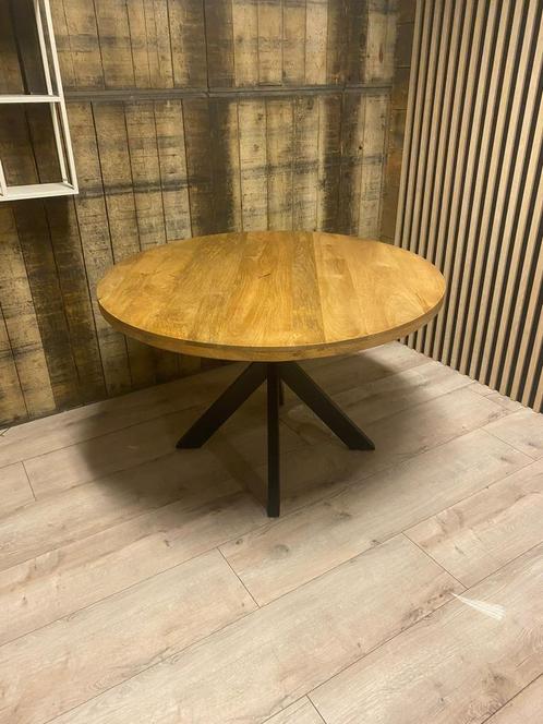 Prachtige ronde eetkamertafel Bram nu €199! 5 maten! SALE!!, Huis en Inrichting, Tafels | Eettafels, Nieuw, 100 tot 150 cm, 100 tot 150 cm