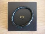 AZE Jewels armband,heren armband,armband, Ophalen of Verzenden, Nieuw, Zwart, Leer