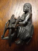 Tinnen miniaturen spinnen en de fotograaf, Antiek en Kunst, Antiek | Tin, Ophalen of Verzenden