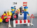 Vintage Lego set nr 214 ( Road Repair ) met boekje ., Kinderen en Baby's, Speelgoed | Duplo en Lego, Ophalen of Verzenden, Zo goed als nieuw