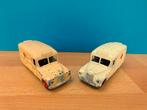 DINKY TOYS 2 DAIMLER AMBULANCES 1 CRÈME EN 1 WIT, Ophalen of Verzenden, Gebruikt, Overige typen, Dinky Toys