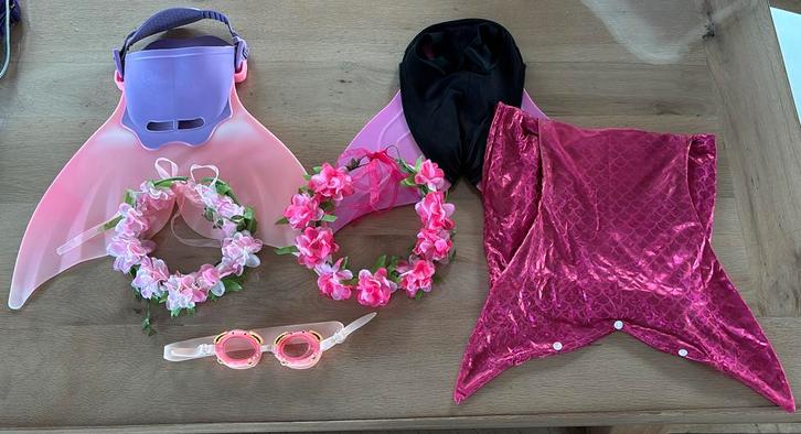 TEAB zeemeerminnen set, Kinderen en Baby's, Kinderkleding | Kinder-zwemkleding, Zwem-accessoire, Ophalen of Verzenden