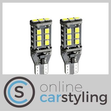 W16W T15 15SMD Canbus Led Lampen Wit  beschikbaar voor biedingen
