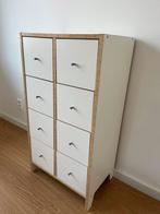Ladekast gebroken wit 53B x 36D x 98H, Huis en Inrichting, Kasten | Ladekasten, Ophalen, 50 tot 100 cm, Zo goed als nieuw, 3 of 4 laden