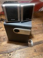 Philips 2.1 Speakerset SPA2310 met afstandsbediening, Ophalen of Verzenden, Zo goed als nieuw, Philips