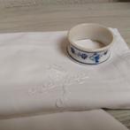 servetring saksisch blau, porselein, Antiek en Kunst, Ophalen of Verzenden