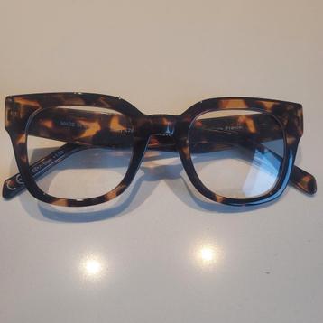 Lees bril bruin gevlamd +1 ZGAN! beschikbaar voor biedingen