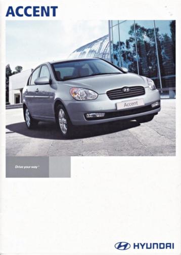 Brochure Hyundai Accent 05-2006 NEDERLAND