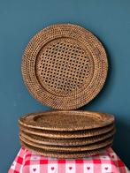 Set van 6 Birma riet onderborden, Huis en Inrichting, Verzenden, Overige stijlen, Bord(en)