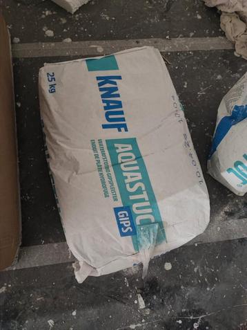Knauf aquastuc - 40 kilo zak beschikbaar voor biedingen