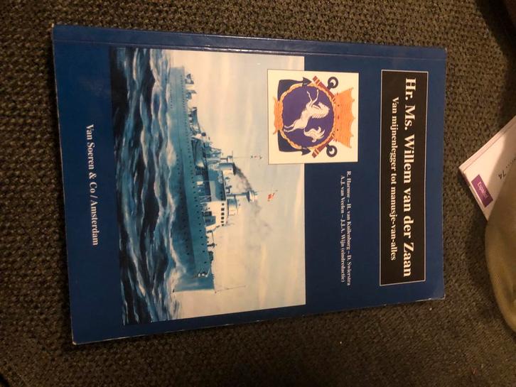 Hr. Ms. Willem van der Zaan - Scheepsboek, Boeken, Vervoer en Transport, Gelezen, Boot, Ophalen of Verzenden