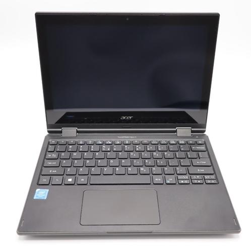 Acer Travelmate spin tablet/laptop met 360 flip scherm, Computers en Software, Windows Laptops, Refurbished, 12 inch, SSD, Minder dan 2 Ghz