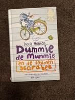 Kinderboek "Dummie de mummie en de gouden scarabee", Boeken, Kinderboeken | Jeugd | 10 tot 12 jaar, Ophalen of Verzenden, Zo goed als nieuw